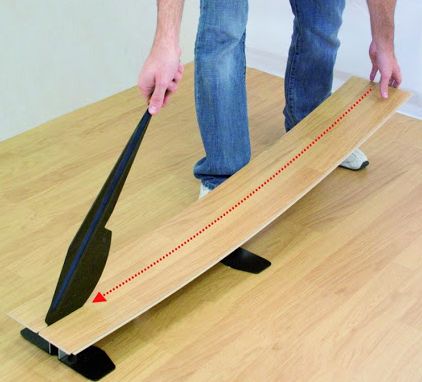 How to Cut Hardwood Flooring Lengthwise 